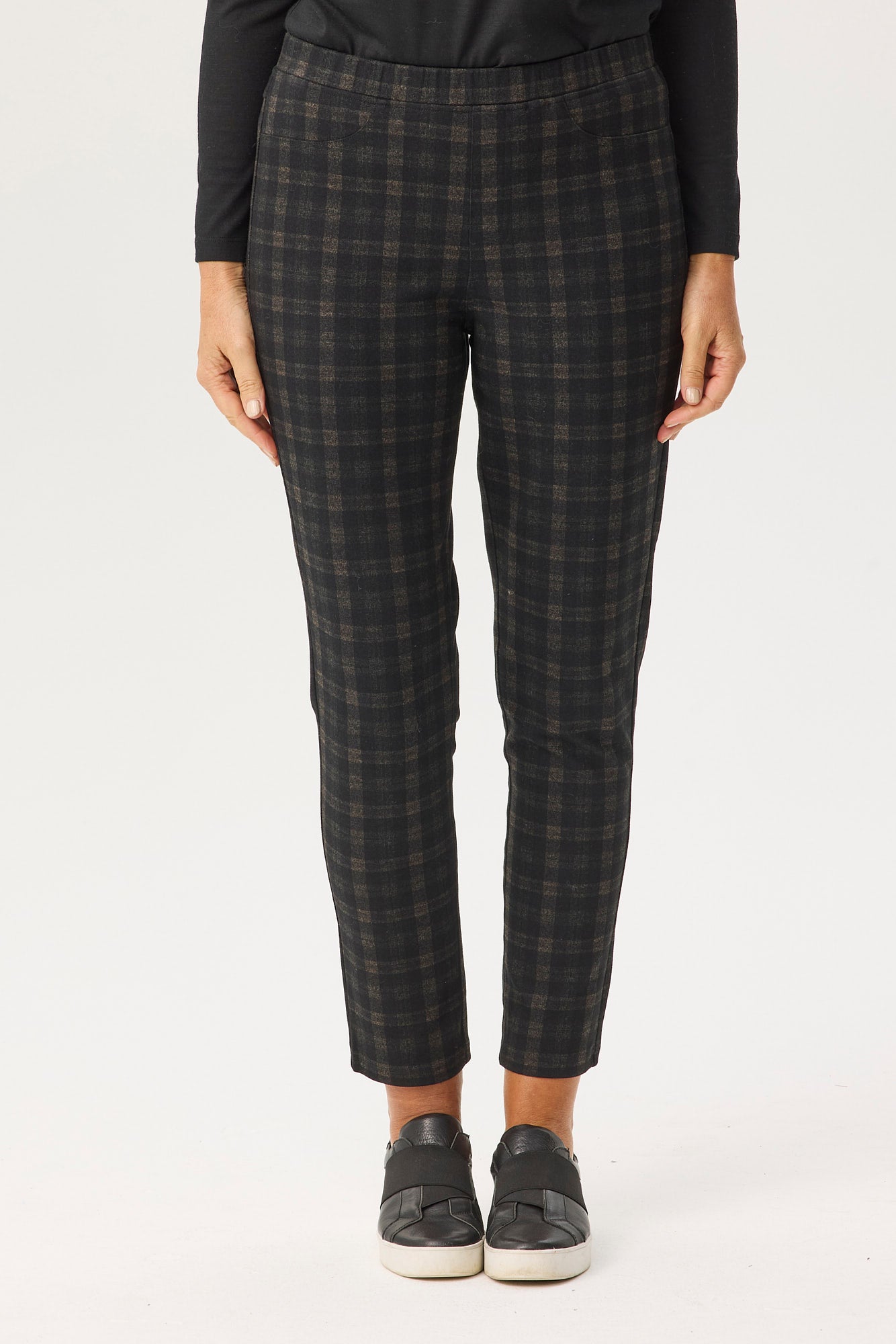 CAPLAN STRETCH CHECK WARM PANT