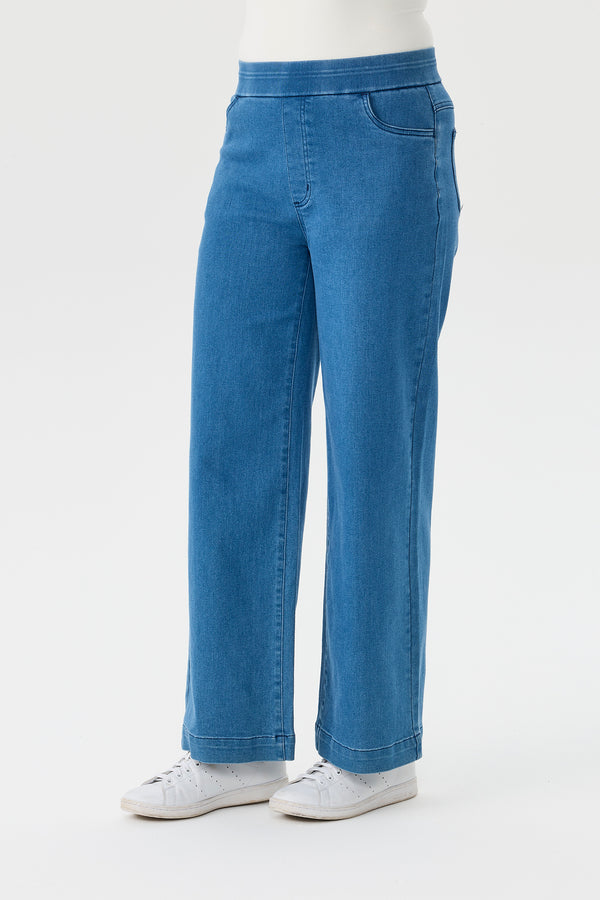 Tilly Wide Leg Pull On Long Jean