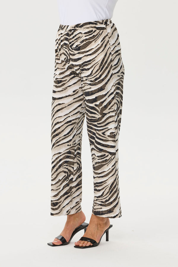 Zellia Wide Leg Pull On Pant
