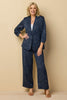 Tory Zip Front Wide Leg Pant
