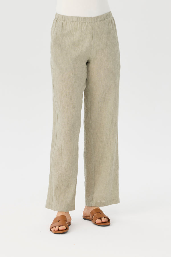 Lumina Wide Leg Pull On Pant