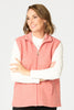 NEVE TEXTURED ZIP UP VEST