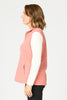 NEVE TEXTURED ZIP UP VEST