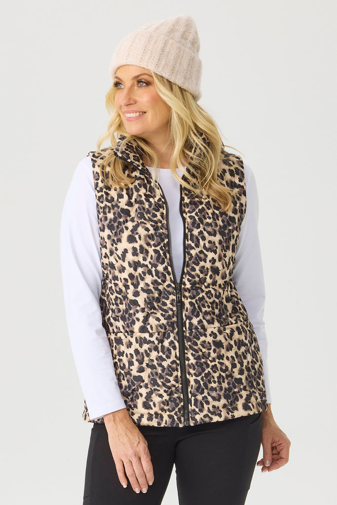 SPIRIT ANIMAL PRINT VEST