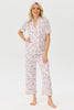 Nora Short Sleeve Crop Pant Pj Set In Bag