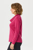 Hedrena Cowl Neck Long Sleeve Top