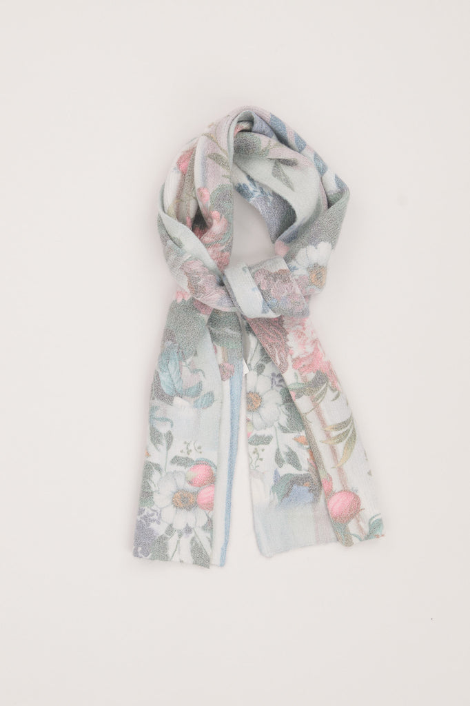 VERONA PRINT KNIT SCARF