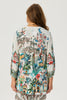 DELTA 3/4 SLEEVE PRINT SHIRT