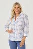 RESERVA EMBROIDERED 3/4 SLV SHIRT