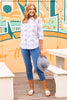 RESERVA EMBROIDERED 3/4 SLV SHIRT