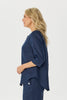 Cologne 1 Button 3/4 Sleeve Tunic