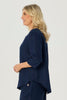COLOGNE 1 BUTTON 3/4 SLV TUNIC