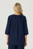 COLOGNE 1 BUTTON 3/4 SLV TUNIC