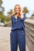 COLOGNE 1 BUTTON 3/4 SLV TUNIC