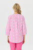 Ricamo 3/4 Sleeve Embroidered Shirt