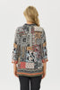 Blackjack 3/4 Sleeve Collared Blouse