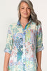 Nicola 3/4 Sleeve Wire Collar Shirt