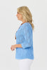 Violet 3/4 Sleeve Sweater