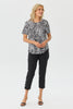Volcanic Short Sleeve Pleat Back Tee