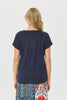 Lia Luxton Short Sleeve Button Detail Top
