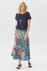 Lia Luxton Short Sleeve Button Detail Top