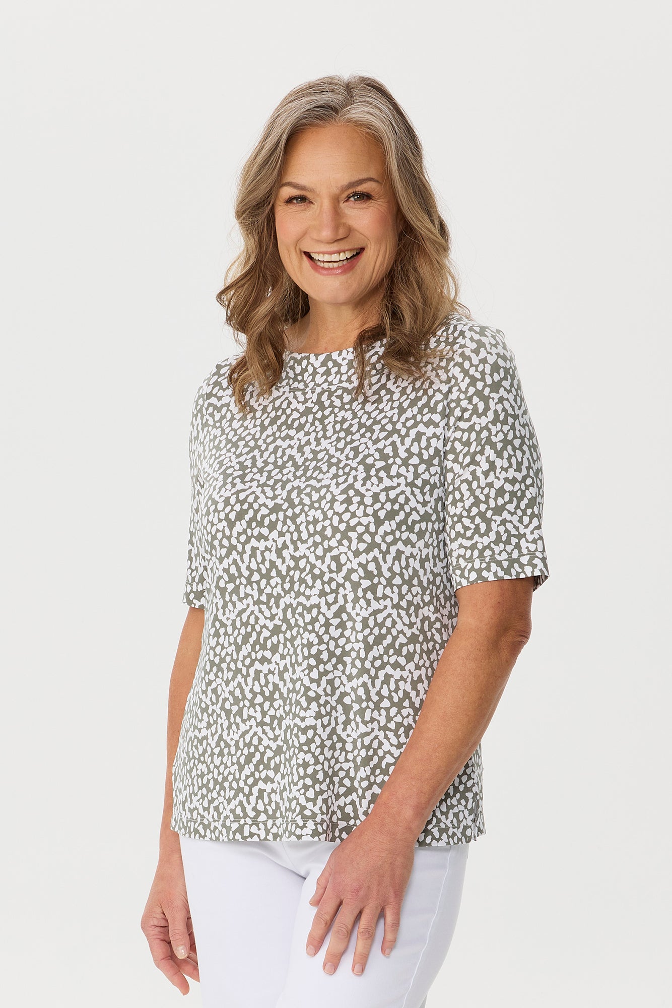Forte Elbow Sleeve Boat Nk Tee