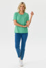 Everyday Ribbon Trim Short Sleeve Tee