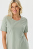 Everyday Ribbon Trim Short Sleeve Tee