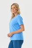 Everyday Ribbon Trim Short Sleeve Tee