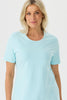Everyday Ribbon Trim Short Sleeve Tee