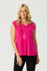 NADIA V NECK SLEEVELESS TOP