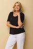 Delray Stud Short Sleeve Tee