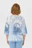 Savvy Swirl 3/4 Sleeve Top