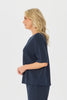 Zen Short Sleeve Trim Top