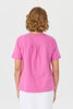 Monica Short Sleeve Lace Panel Tee