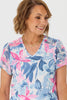 Francis V Neck Short Sleeve Tee