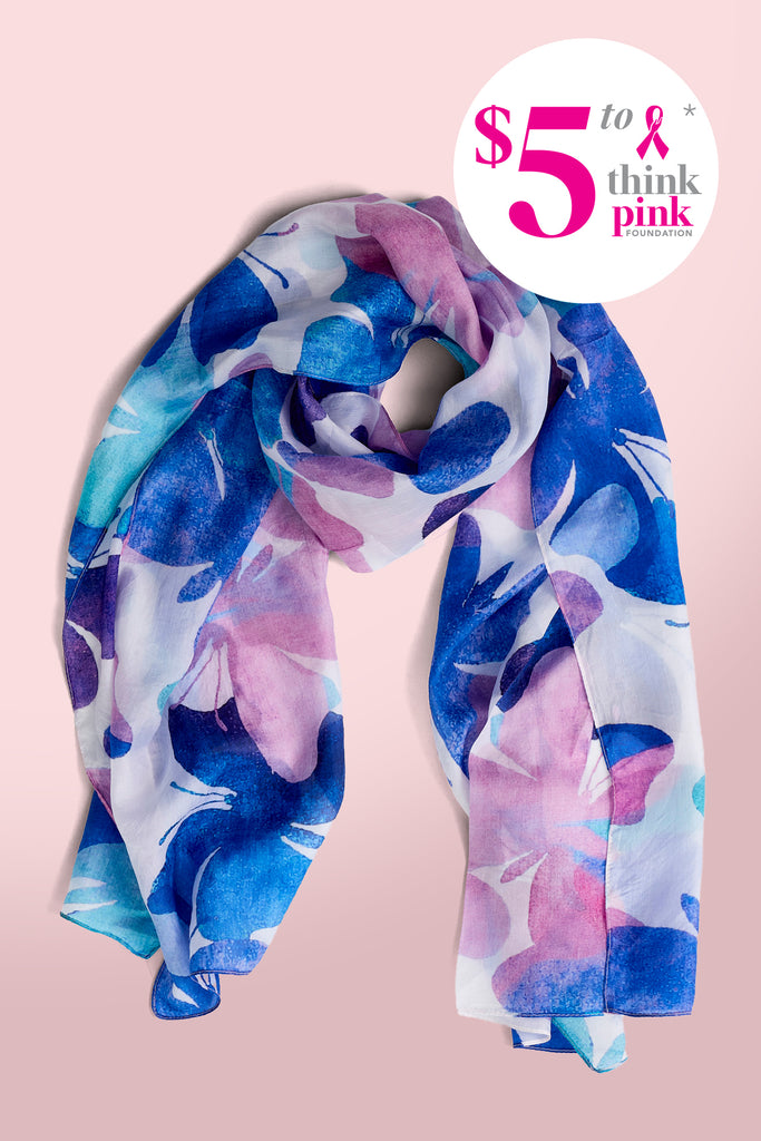 Butterfly Silk Scarf
