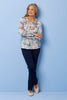 Raquel Long Sleeve Burnout Top