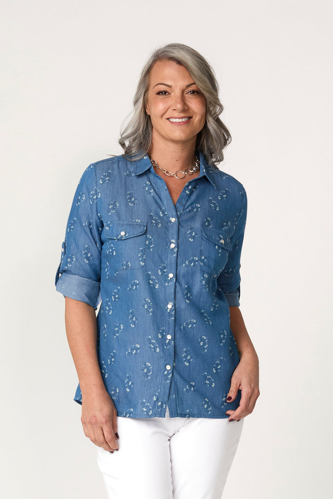 Avignon 3/4 Sleeve Shirt