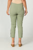 CHAUCER 7/8 BUTTON HEM PANT