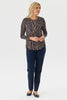 Morvell Pleat Back Long Sleeve Top