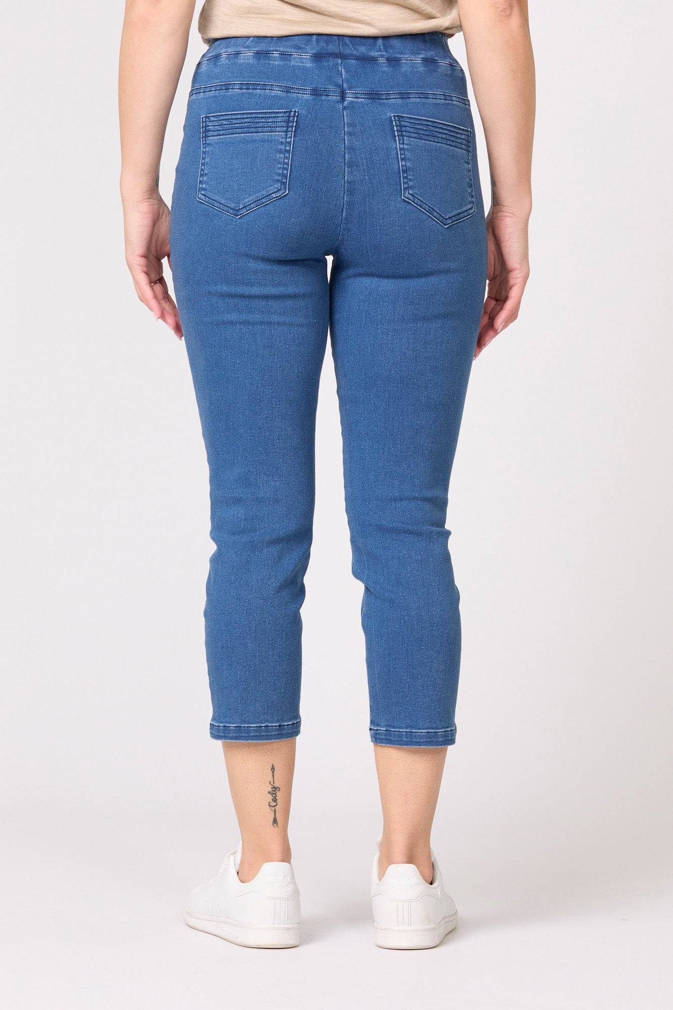 Pantalon tissu femme ample et fluide taille élastiquée - Hublot Pantalon tissu femme ample et fluide taille élastiquée - Hublot