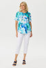 Coastal Muse Short Sleeve Pleat Back Tee