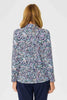 CINDY UPF 1/4 ZIP L/SLV PRINT TOP