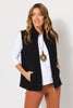 NEVE TEXTURED ZIP UP VEST