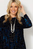 CORDELIA BURNOUT CARDIGAN