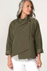 Fontana Crop Wrap Jacket