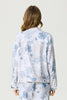 UMBRIA STRETCH PRINT COLLAR JACKET