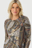Cleo Pleat Back Long Sleeve Top