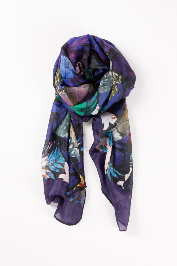 ANDREA SILK RECTANGLE SCARF